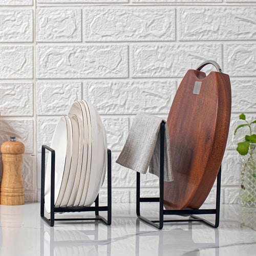 3pcs Metal Plate Rack