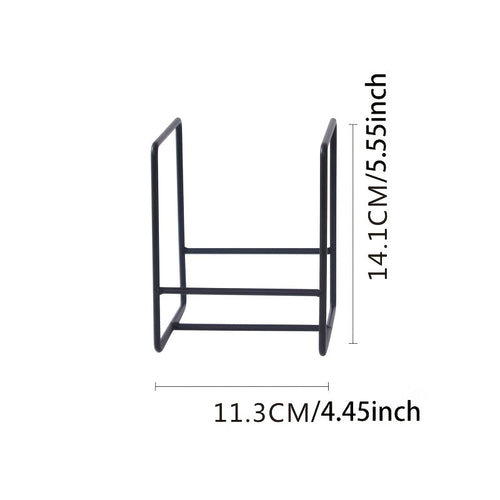 3pcs Metal Plate Rack