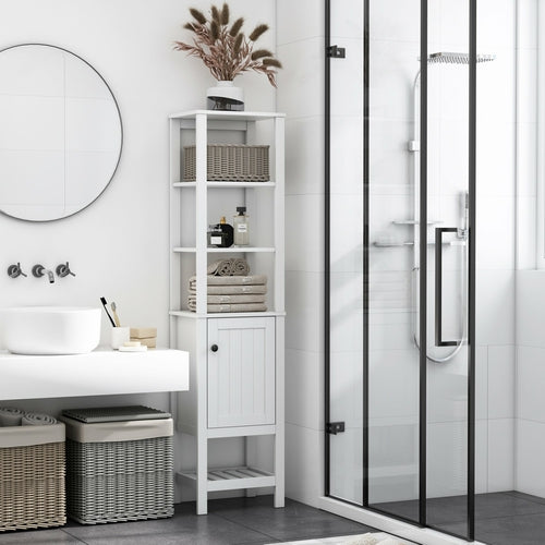 Freestanding Wood Tall Cabinet