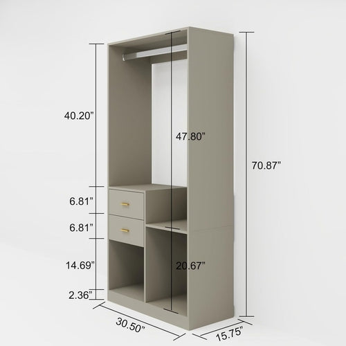 Wooden Closet